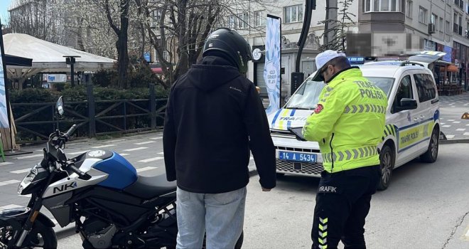 Bolu'da kural ihlali yapan bin 600 sürücüye ceza….