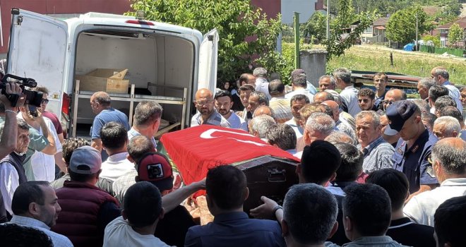 Bolu'da maden göçüğünde hayatını kaybeden işçi son yolculuğuna uğurlandı