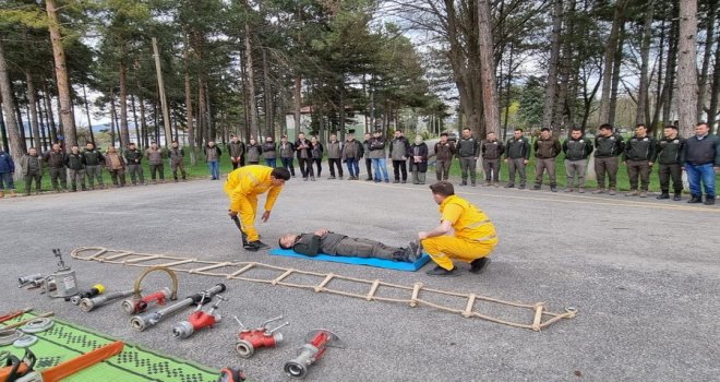 Bolu’da orman yangınlarına karşı tatbikat yapıldı,,,,,