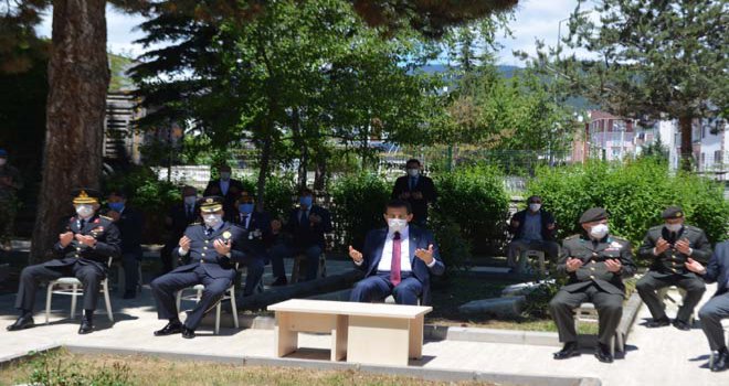 Bolu’da şehitler için hatim duası okundu
