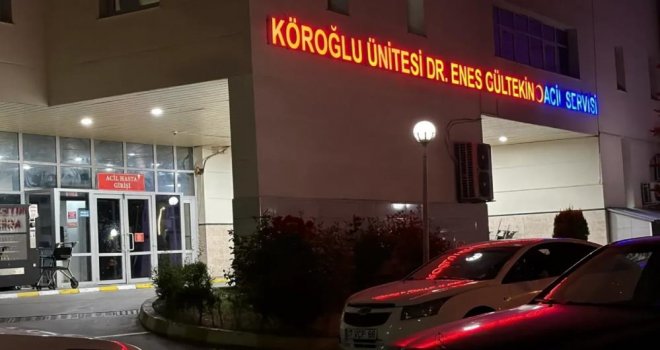 Bolu’da sinir krizi geçiren şahıs kendini bıçakla yaraladı