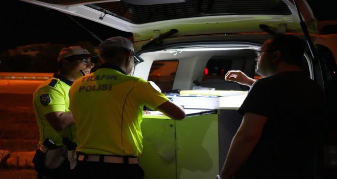 Bolu'da trafik kurallarını ihlal eden bin 755 sürücüye ceza