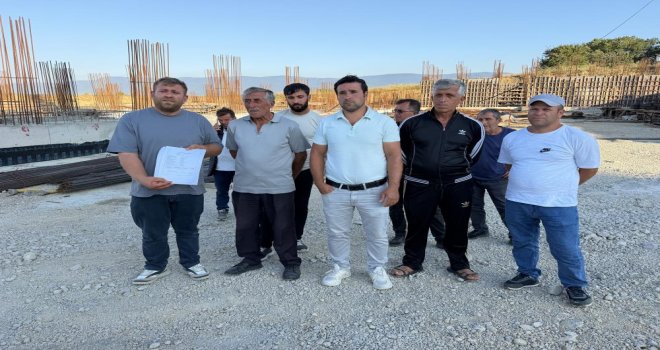 Bolu'da üniversite inşaatında maaşlarını alamayan işçiler 2 haftada 4 kez vince çıktı: ‘20 gündür yemek ve su yok’