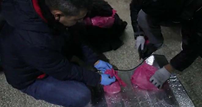 Bolu’da, uyuşturucu operasyonda 21 kilo eroin yakalandı
