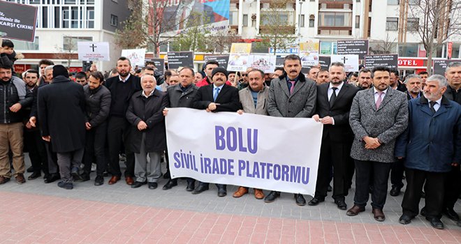 Bolu’da, Yeni Zelanda’daki cami saldırısına tepki