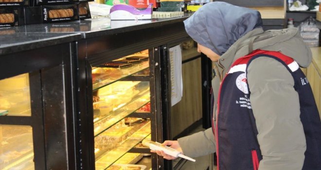 Bolu’da yılbaşı öncesi gıda denetimleri sıklaştırıldı, 350 işletme kontrol edildi