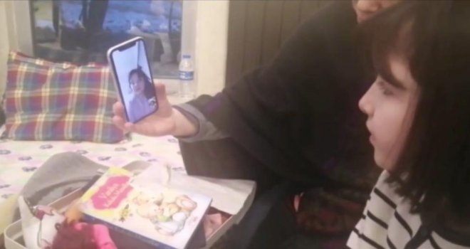 Bolulu 8 yaşındaki Defne’nin yardım kutusu Malatyalı depremzede akranına ulaştırıldı