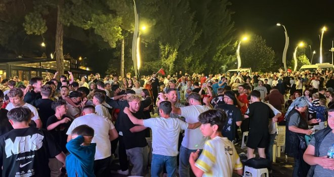 Bolulular çeyrek finali oyun havasıyla kutladı