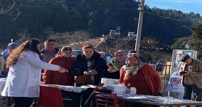 Bolu'nun en ücra köylerinde sağlık taraması yapılıyor... 