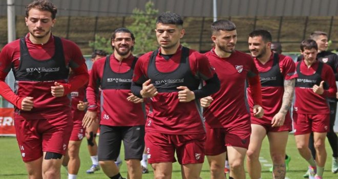 Boluspor, Bandırmaspor maçı hazırlıklarını sürdürüyor....