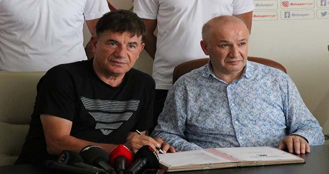 Boluspor, Teknik Direktör Giray Bulak ile 1 yıllık sözleşme imzaladı