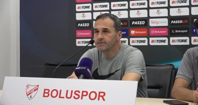 Boluspor Teknik Direktörü Yalçın Koşukavak; ‘İnşallah böyle arka arkaya galibiyetler Boluspor adına devam eder’