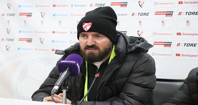 Boluspor Yardımcı Antrenörü Fatih Çardak ‘Bu maçın telafisini yapacağız’