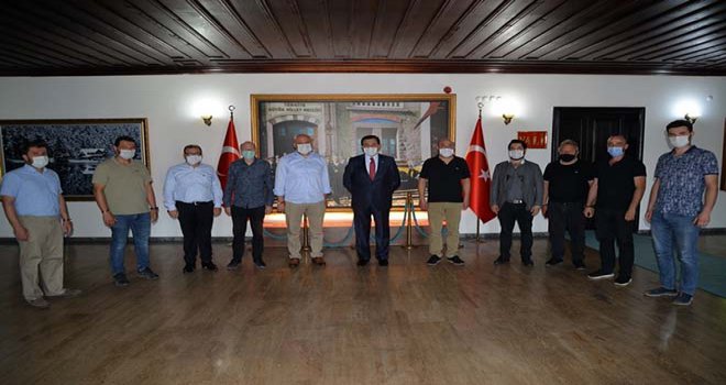 Boluspor Yeni Yönetiminden Vali Ümit’i Ziyaret