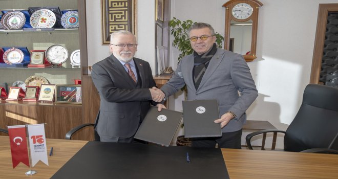 BTSO İLE BAİBÜ ARASINDA LİSANSÜSTÜ EĞİTİM PROTOKOLÜ İMZALANDI