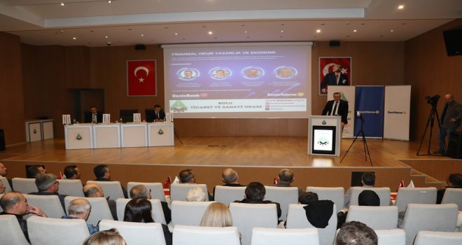 BTSO İLE DENİZBANK DENİZ YATIRIM ORTAKLIĞINDA FİNANSAL OKURYAZARLIK VE EKONOMİ PANELİ GERÇEKLEŞTİRİLDİ  