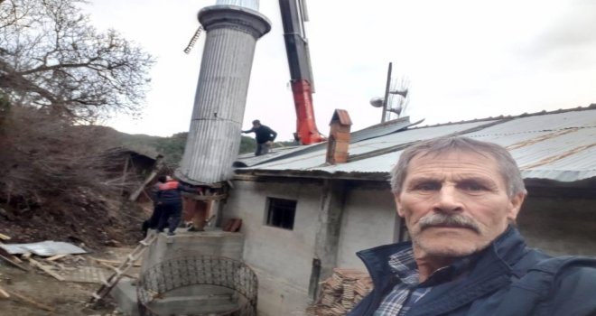 Cami 1926'da, minaresi 2023'te yapıldı