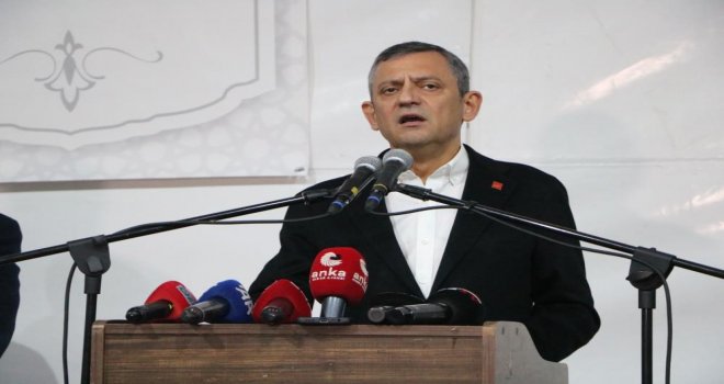 CHP Genel Başkanı Özel: ‘Trump'a 'One minute' diyeceksin’