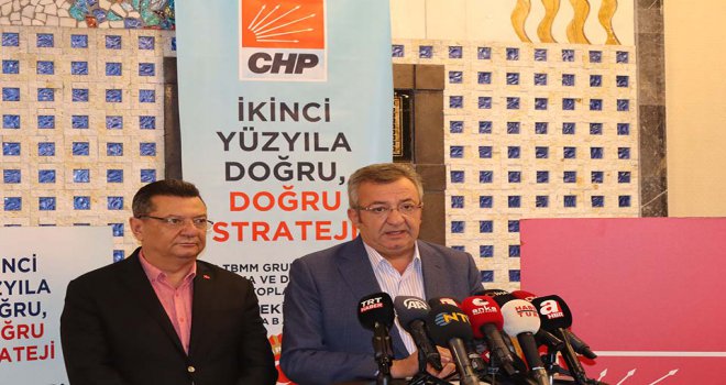 CHP Grup Başkanvekili Engin Altay ; ‘Öncelikli hedefimiz cumhuriyetimizi demokrasi ile taçlandırmak’