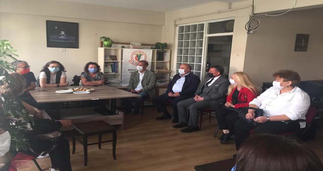 CHP'den Bolu-Düzce Tabip Odasına destek ziyareti