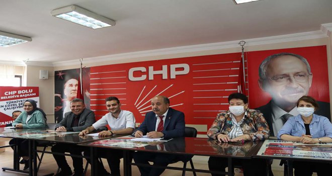 CHP Lise Örgütleri-Halkçı Liseliler Genel Başkanından CHP Bolu İl ve İlçe örgütlerine ziyaret 