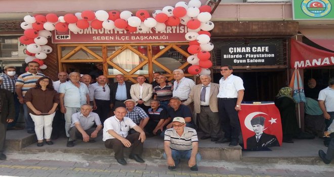 CHP, Seben’de gövde gösterisi yaptı….