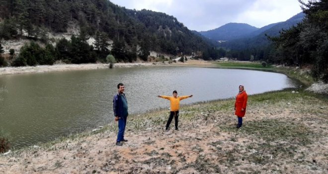 Doğa ile baş başa kalmak isteyenlerin adresi: ‘Beyderesi Göleti’