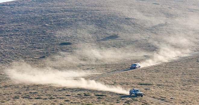 Dünyanın en büyük ve zorlu rallisinde Bolu etabı nefes kesti