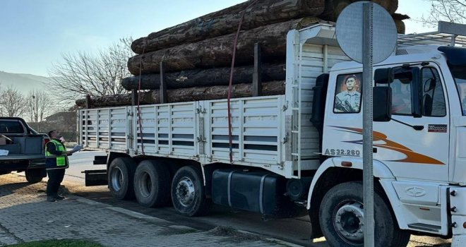 Düzce ve Bolu’da 30 noktada orman emvali kontrolü yapıldı