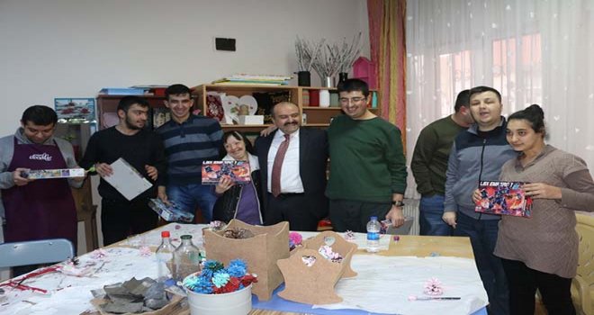 FATİH METİN'DEN ENGELLİ GENÇLERE KORUMALI İŞYERİ MÜJDESİ