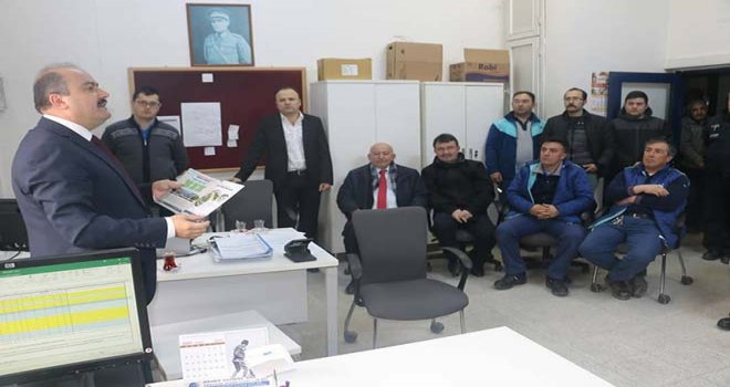 FATİH METİN’DEN PTT İLE ÇEVRE VE ŞEHİRCİLİK MÜDÜRLÜĞÜ’NE ZİYARET