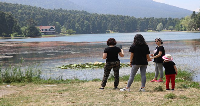 Gölcük, Pandemiden sonra ilk defa insan akınına uğradı