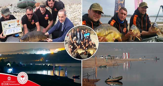 Gölköy Sportif Sazan Balığı Yakalama Yarışmasına Ev Sahipliği Yaptı