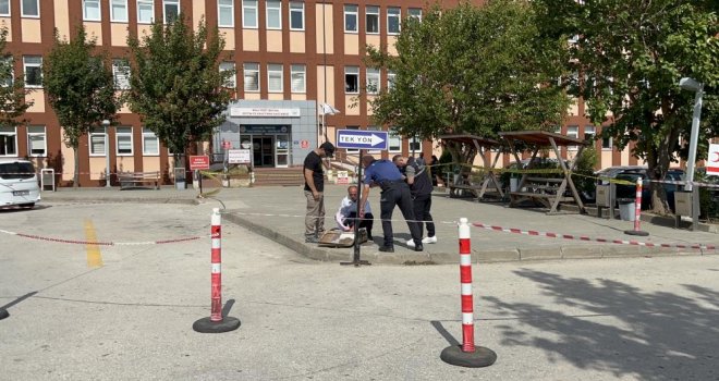 Hastane önünde şüpheli valiz paniği: 'Telaşla unutmuşum'