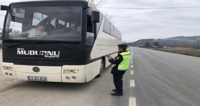 Her gün kilometrelerce yol kateden şoförler bilgilendirildi.....