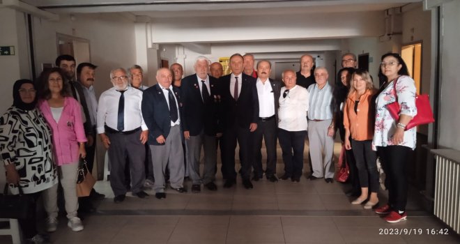 İYİ PARTİ'DEN GAZİLERE ZİYARET ..