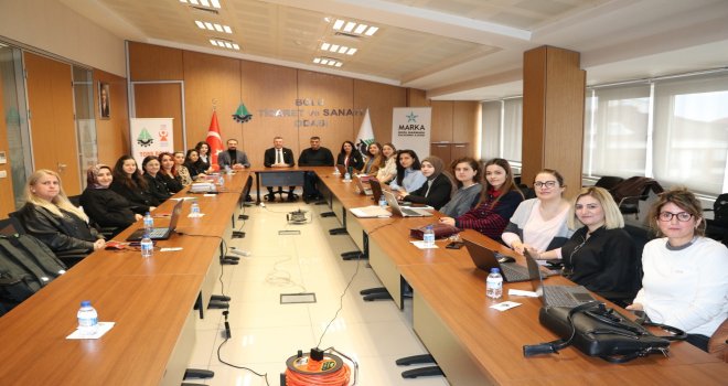 KADINLARA YÖNELİK PROJE DÖNGÜSÜ YÖNETİMİ EĞİTİMİ BTSO'DA  GERÇEKLEŞTİRİLDİ 