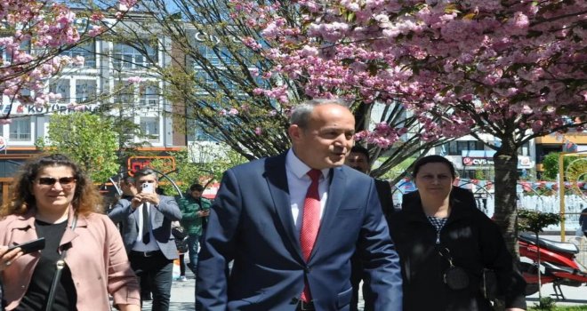 KAZIM KONAK BOLU HALKINA TEŞEKKÜR ETTİ 