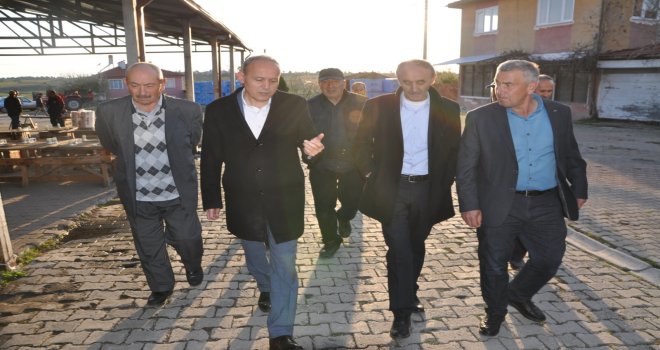 KAZIM KONAK KIBRISCIK’TA ; ‘KIBRISCIK BİZİ BAĞRINA BASTI’