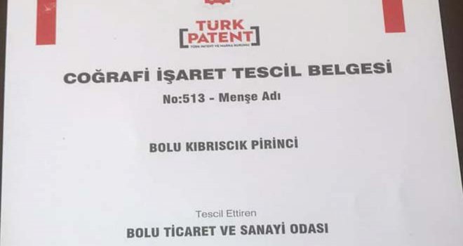 KIBRISCIK PİRİNCİ ARTIK TESCİLLİ, 11 ÜRÜN DAHA TESCİL BEKLİYOR