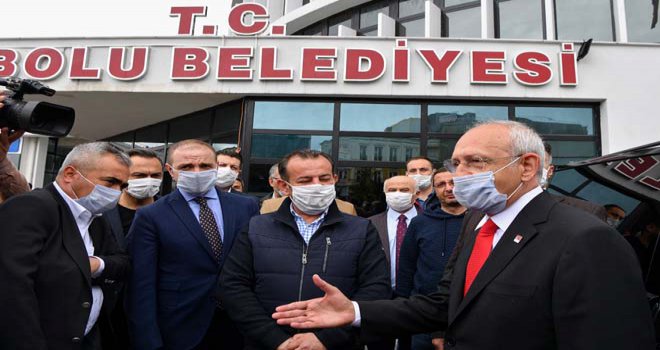 Kılıçdaroğlu; ' Belediye başkanımız gerçektende Bolu'ya son derece güzel hizmetler götürüyor.'