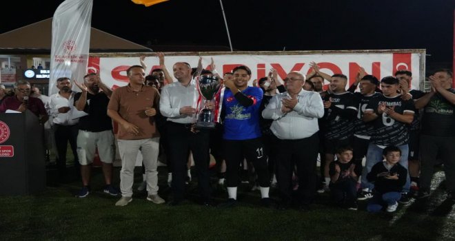 Köyler arası futbol turnuvası finalini binlerce kişi izledi