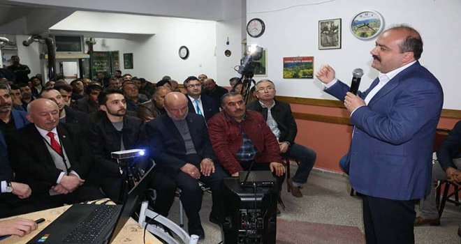 METİN; ‘AK PARTİ BELEDİYECİLİKTE MARKADIR’
