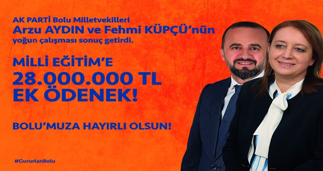 MİLLİ EĞİTİM’E  BİR ÖDENEK DAHA!