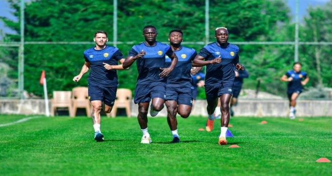 MKE Ankaragücü, Bolu’da yeni sezon hazırlıklarını sürdürdü