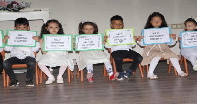 Mudurnu’da 4-6 yaş kuran kurslarının kapanış programı gerçekleştirildi