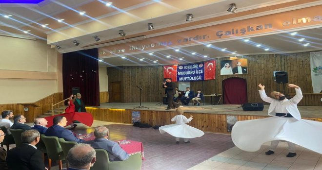 Mudurnu’da ‘Mevlid-i Nebi’ etkinliği yapıldı