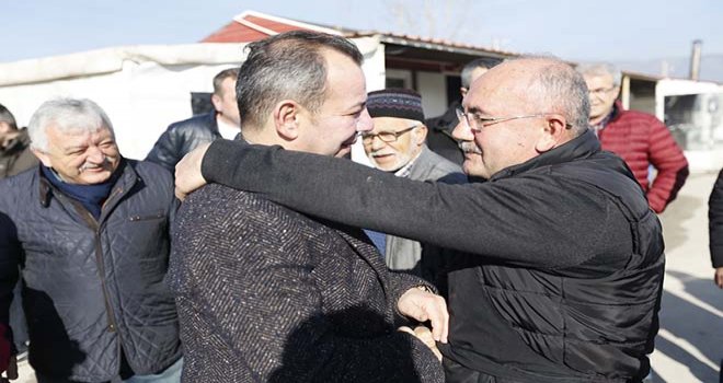 ÖZCAN GALERİCİLER SİTESİ'Nİ ZİYARET ETTİ