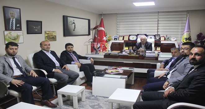 SAADET PARTİSİNDEN’DEN BESOB’A ZİYARET 