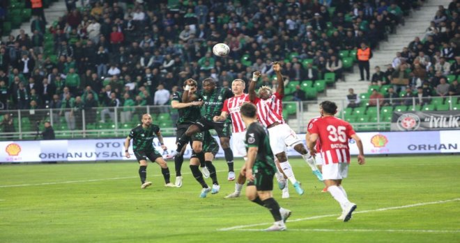 Sakaryaspor: 1 - Boluspor: 1